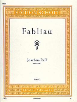 Fabliau op. 75/2 Standard