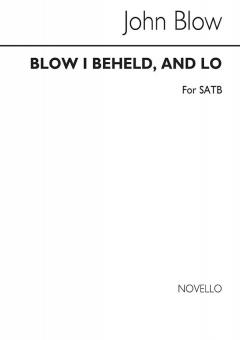 I Beheld, And Lo! 