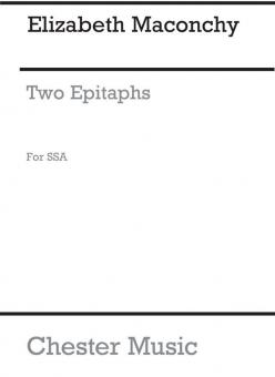 Two Epitaphs 
