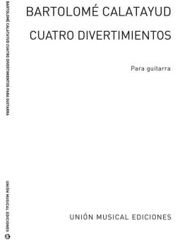 Cuatro Divertimentos For Guitar 