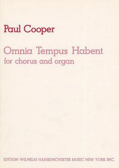 Omnia Tempus Habent 