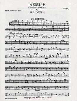 Messiah - A Sacred Oratorio 