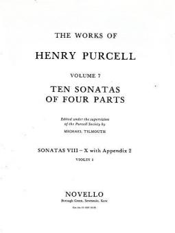 10 Sonatas of Four Parts: Sonatas 8-10 