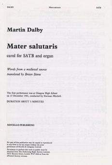 Mater Salutaris 