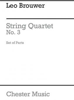Cuarteto de Cuerdas (String Quartet) No. 3 