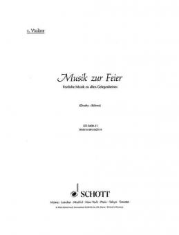Musik zur Feier Standard