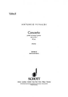 Concerto G Minor Op. 12/1 RV 317 / PV 343 Standard
