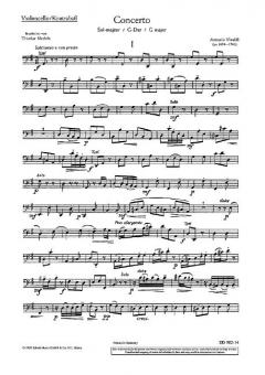 Concerto G Major RV 298/PV 100 Standard