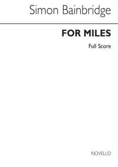 For Miles 