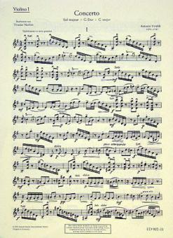 Concerto G Major RV 298/PV 100 Standard