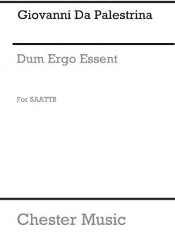 Dum Ergo Essent 
