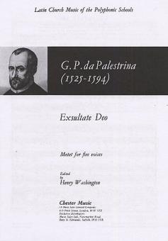 Exsultate Deo 
