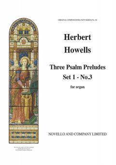 3 Psalm Preludes Set 1 No 3 