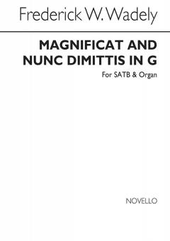 Magnificat & Nunc Dimittis In G 