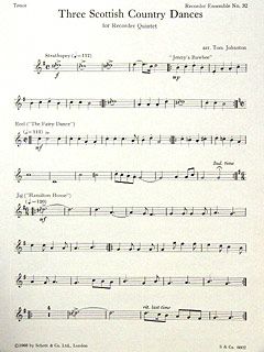 Three Scottish Country Dances 