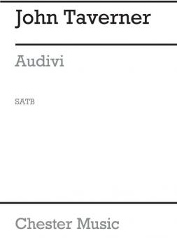 Audivi (from Chester Motet Book 2- english) 