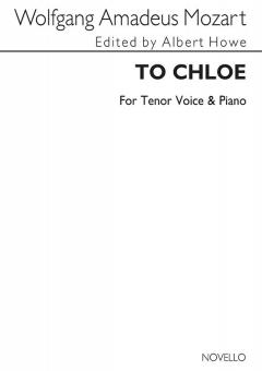 Mozart To Chloe Tenor and Piano 