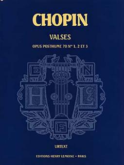 3 Valses op. 70 posthume 
