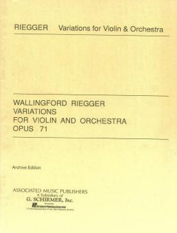 Variations Op. 71 