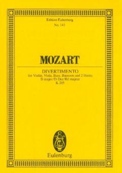 Divertimento No. 7 D Major K.205 