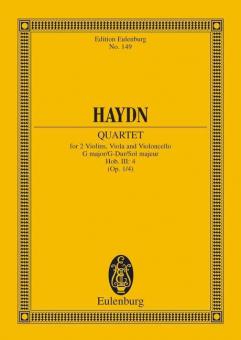String Quartet G Major Op. 1/4 Hob. III:4 Standard