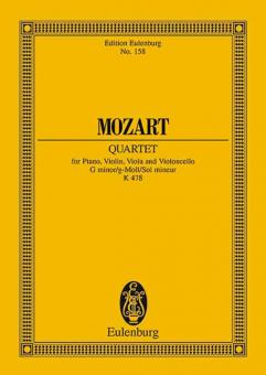 Piano Quartet G Minor K.478 Standard