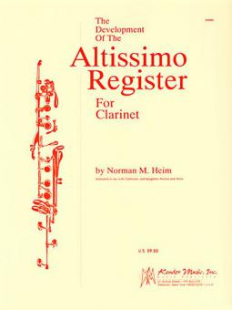 The Development Of The Altissimo Register For Clarinet Standard