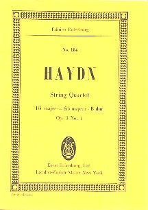 String Quartet Bb Major Op. 3/4 Hob. III: 16 
