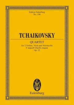 Quartet No. 2 F major op. 22 CW 91 Standard