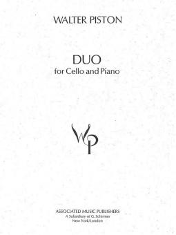 Duo For Cello And Piano 