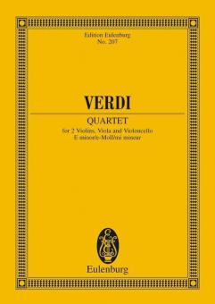 String Quartet E Minor Standard