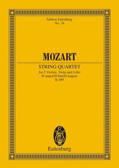 Strinq Quartet D Major K.499 Standard