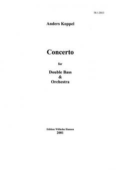Concerto for Double Bass & Or. 