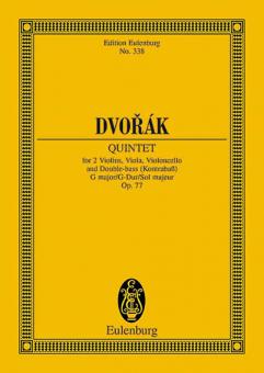 String Quintet G Major Op. 77 B 49 Standard