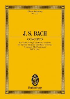 Concerto A Minor BWV 1041 Standard