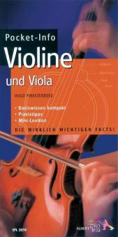 Pocket-Info Violin and Viola 