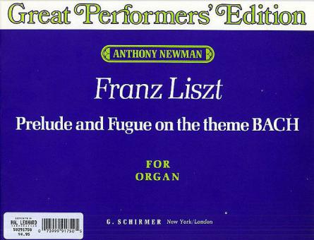 Prelude and Fugue on the Theme BACH 