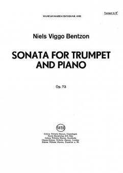 Sonata for Trumpet and Piano Op. 73 