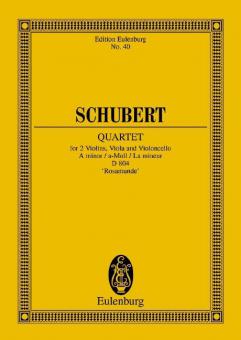 Quartet A Minor Op. 29 D 804 Standard