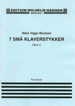 Seven Small Pieces for Piano Op. 3 