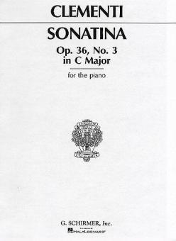 Sonatina in C Major Op. 36 No. 3 