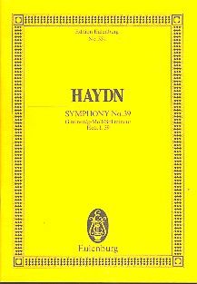 Symphony No. 39 G Minor Hob. I: 39 