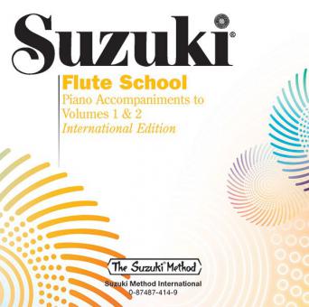 Suzuki Flute School 1 & 2 CD (Piano Accompaniments) 