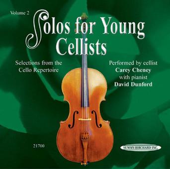 Solos For Young Cellists Vol. 2 CD 