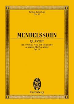 String Quartet A Minor Op. 13 Standard