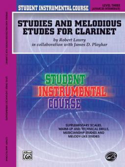 Studies And Melodious Etudes For Clarinet, Level 3 