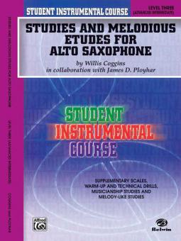 Studies and Melodious Etudes for Alto Saxophone, Level 3 