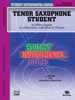 Tenor Saxophone Student, Level 3 
