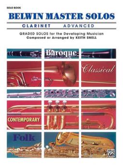 Belwin Master Solos Vol. 1 (Clarinet) 