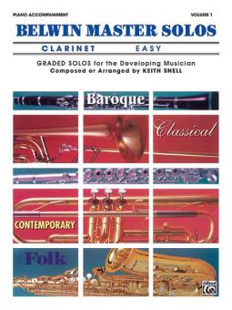 Belwin Master Solos Vol. 1 (Clarinet) 